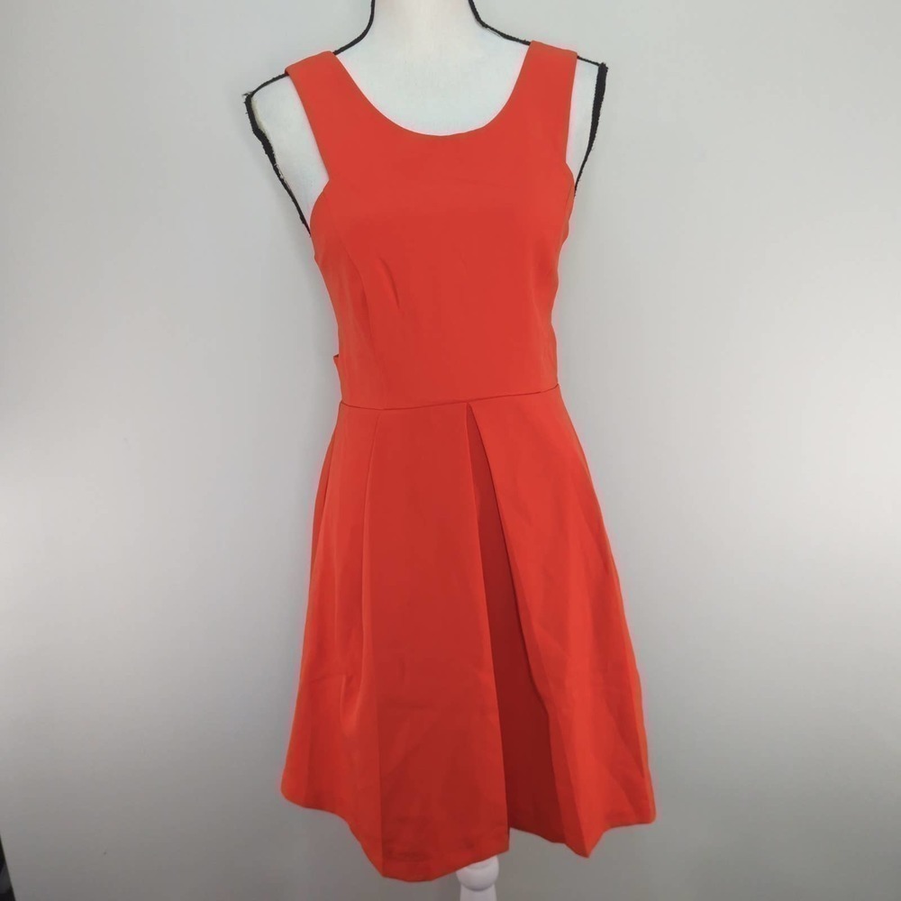 Adelyn‎ Rae Womens Fit and Flare Dress Red S NWT